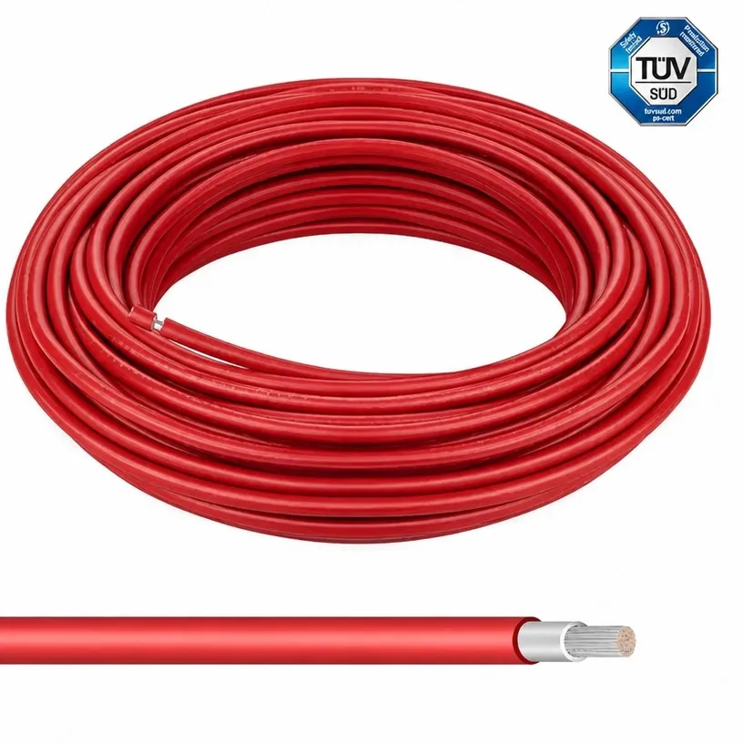 TUV Certified Solar PV Cable (H1Z2Z2-K)